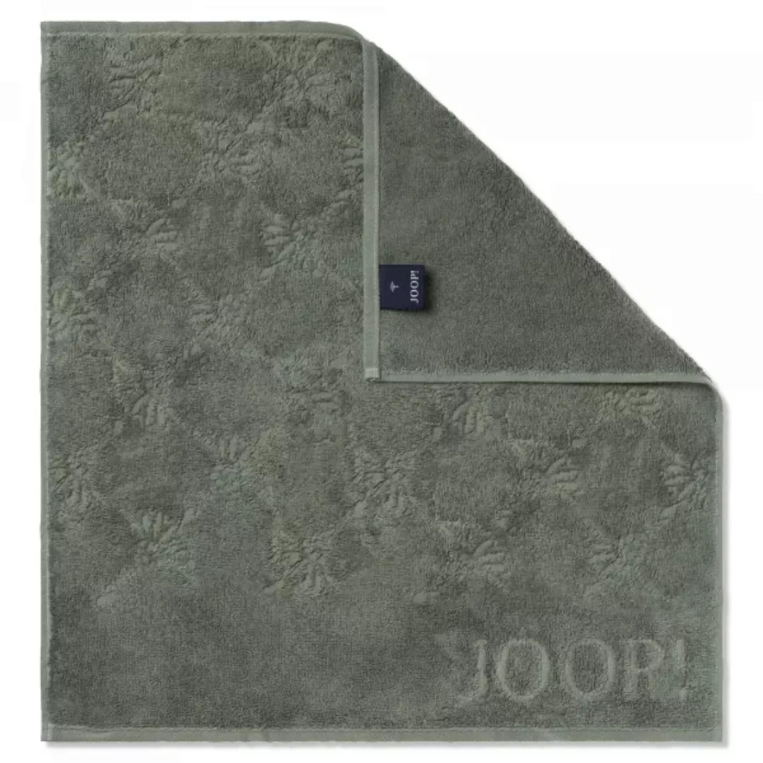 JOOP! Küchenhandtücher Cuisine Cornflower 1702 - Farbe: Oliv - 497 - 50x50 günstig online kaufen