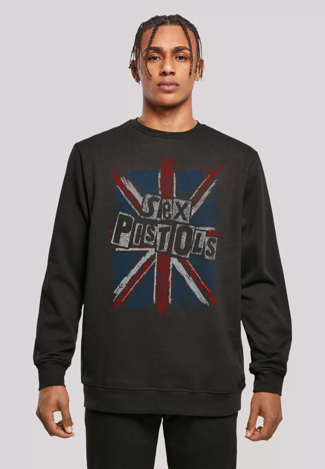 F4NT4STIC Sweatshirt "Sex Pistols Anarchy Flag", Premium Qualität günstig online kaufen