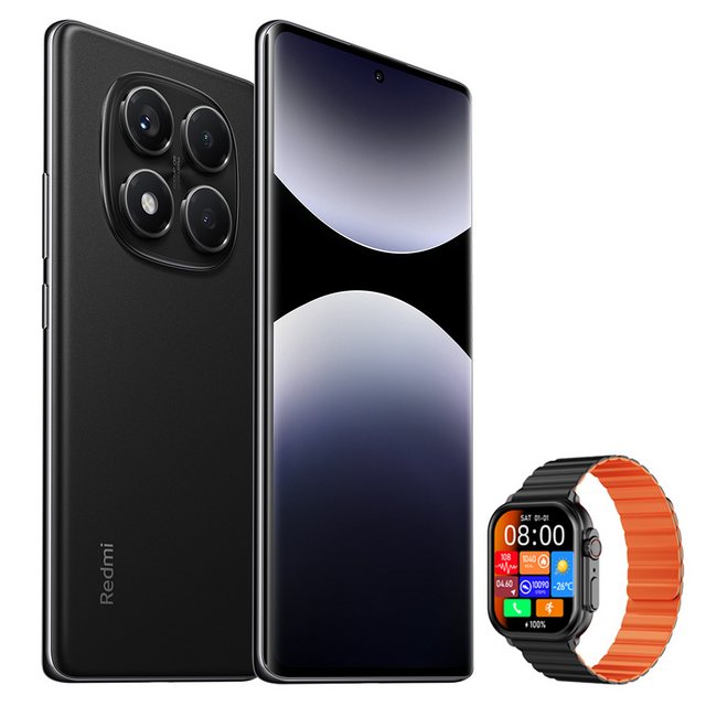 Xiaomi Redmi Note 14 Pro 4G 8+256GB Smartphone & Smartwatch Handy (6.67 Zol günstig online kaufen