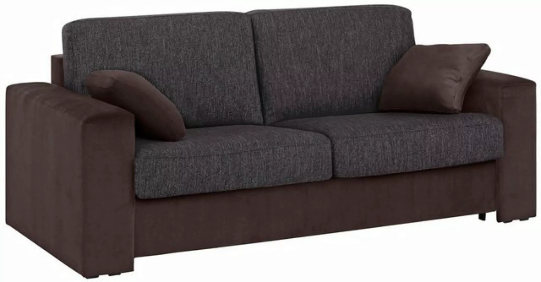 Home affaire Schlafsofa "Roma Matratzenhöhe 14 cm", Dauerschlaffunktion, mi günstig online kaufen