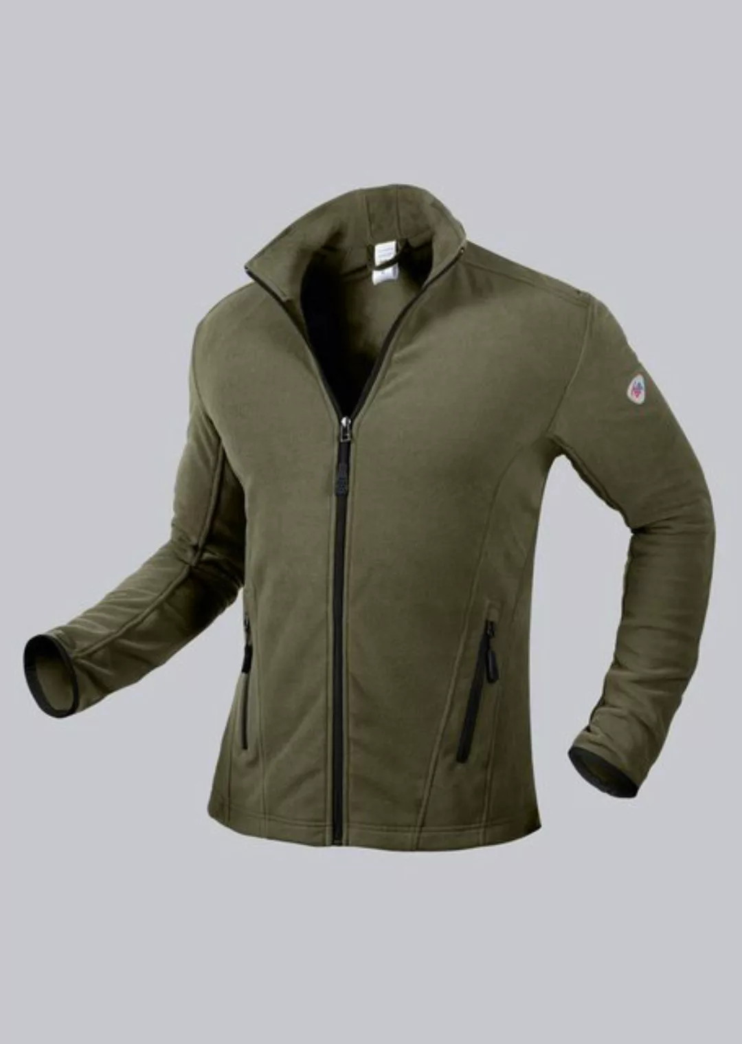 bp Fleecejacke Herren 1694, oliv, Größe XL günstig online kaufen