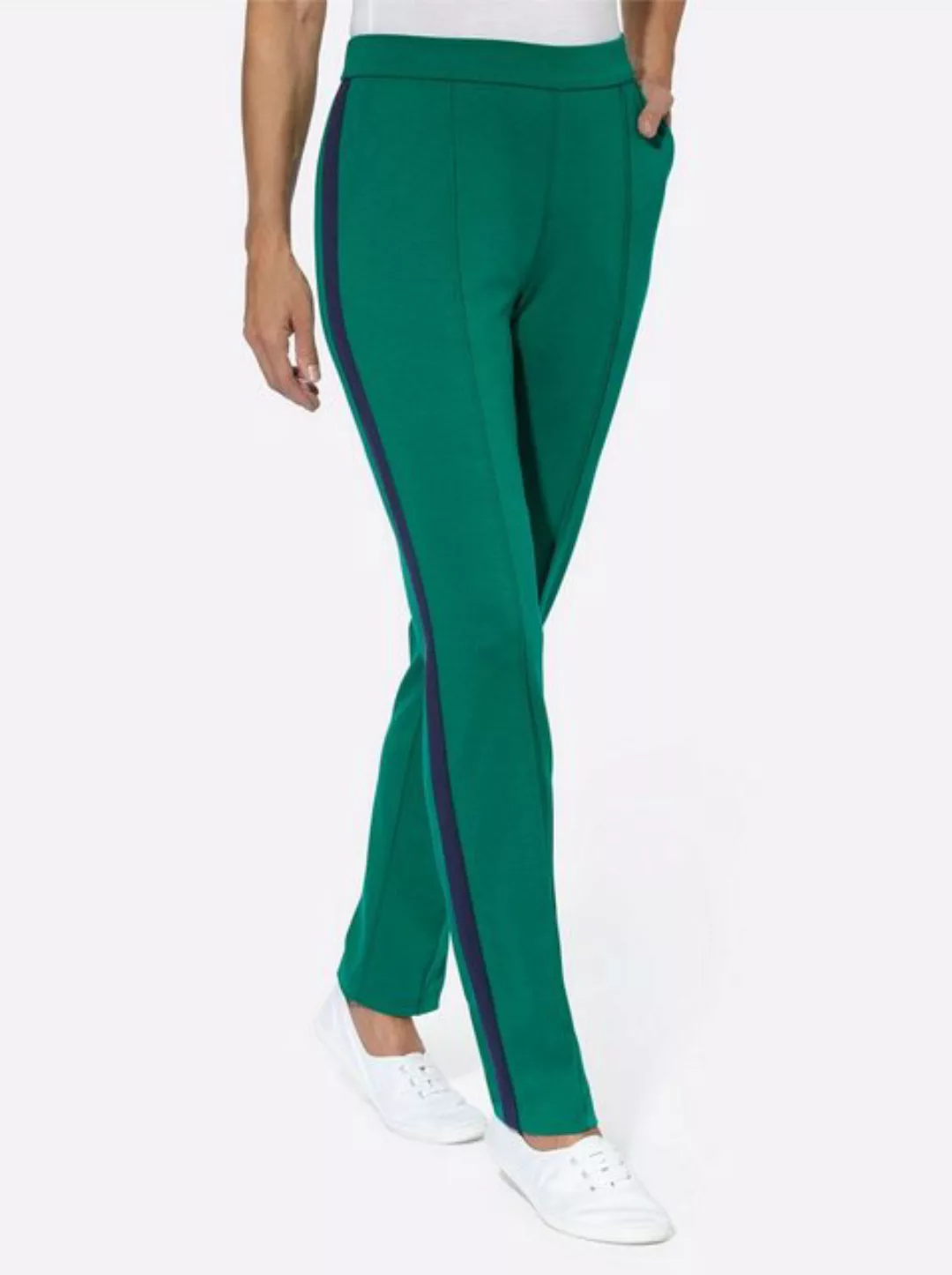 Sieh an! Jerseyhose Jerseyhose Innenbeinlänge ca. 72 cm günstig online kaufen