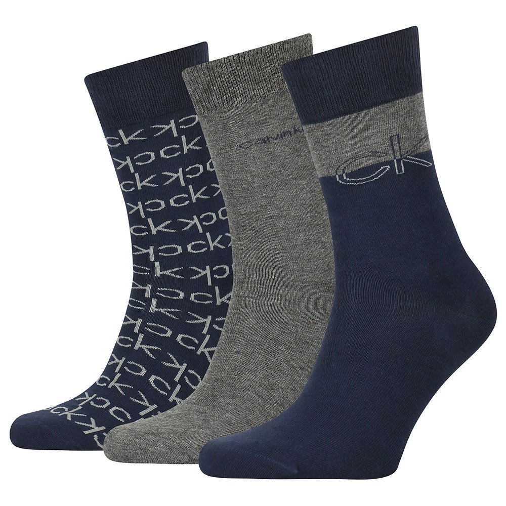 Calvin Klein Multi Logo Dress Crew Darwin Geschenkbox Socken 3 Paare One Si günstig online kaufen