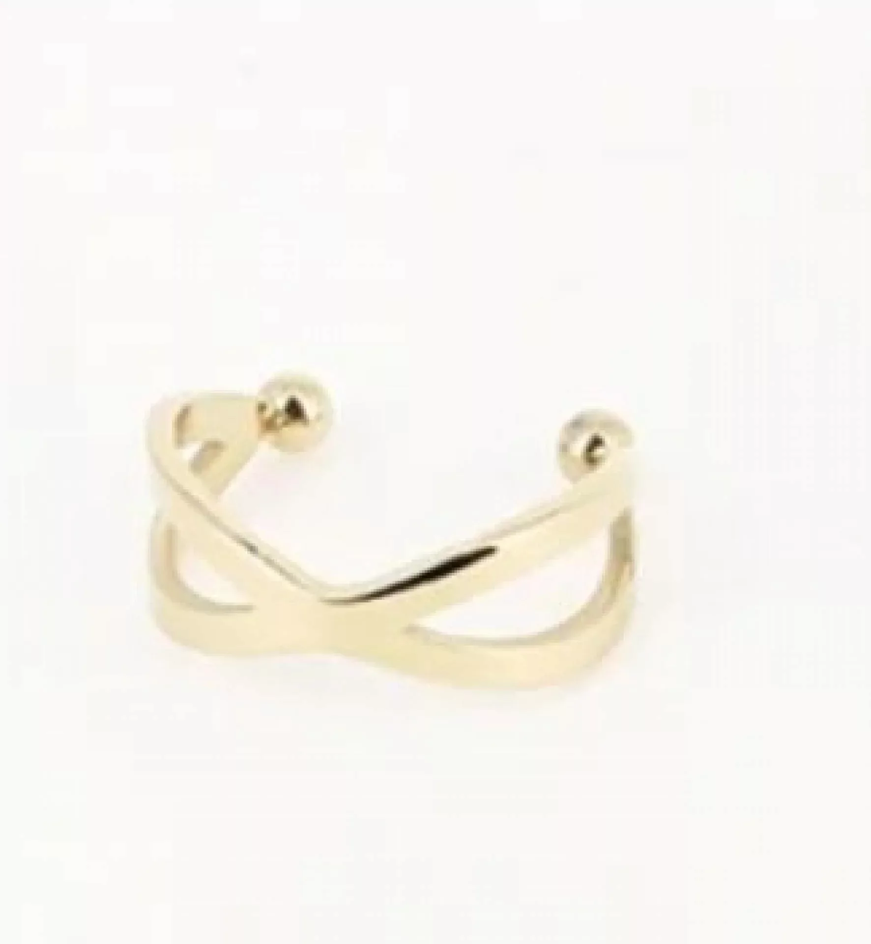 Zag Bijoux Ohrringe Ear Cuff Kordel - Farbe: Gold 1 Stück günstig online kaufen