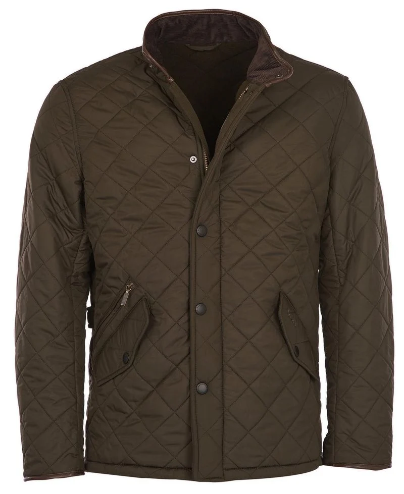 Barbour Steppjacke Powell Olivgrün - Größe XXL günstig online kaufen