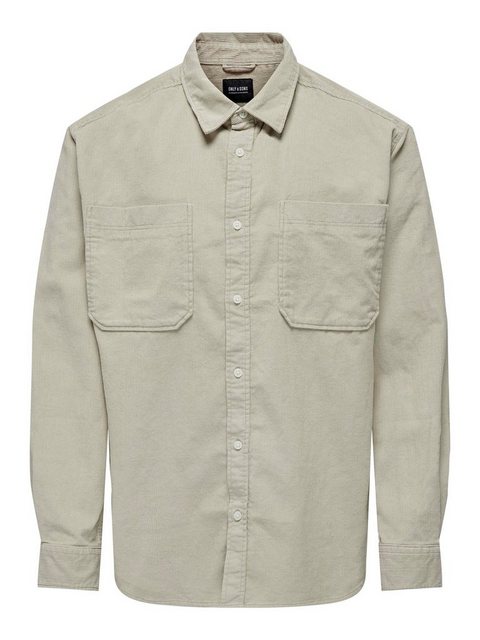 ONLY & SONS Langarmhemd OS ONSALP RLX 2PKT WASHD COR günstig online kaufen