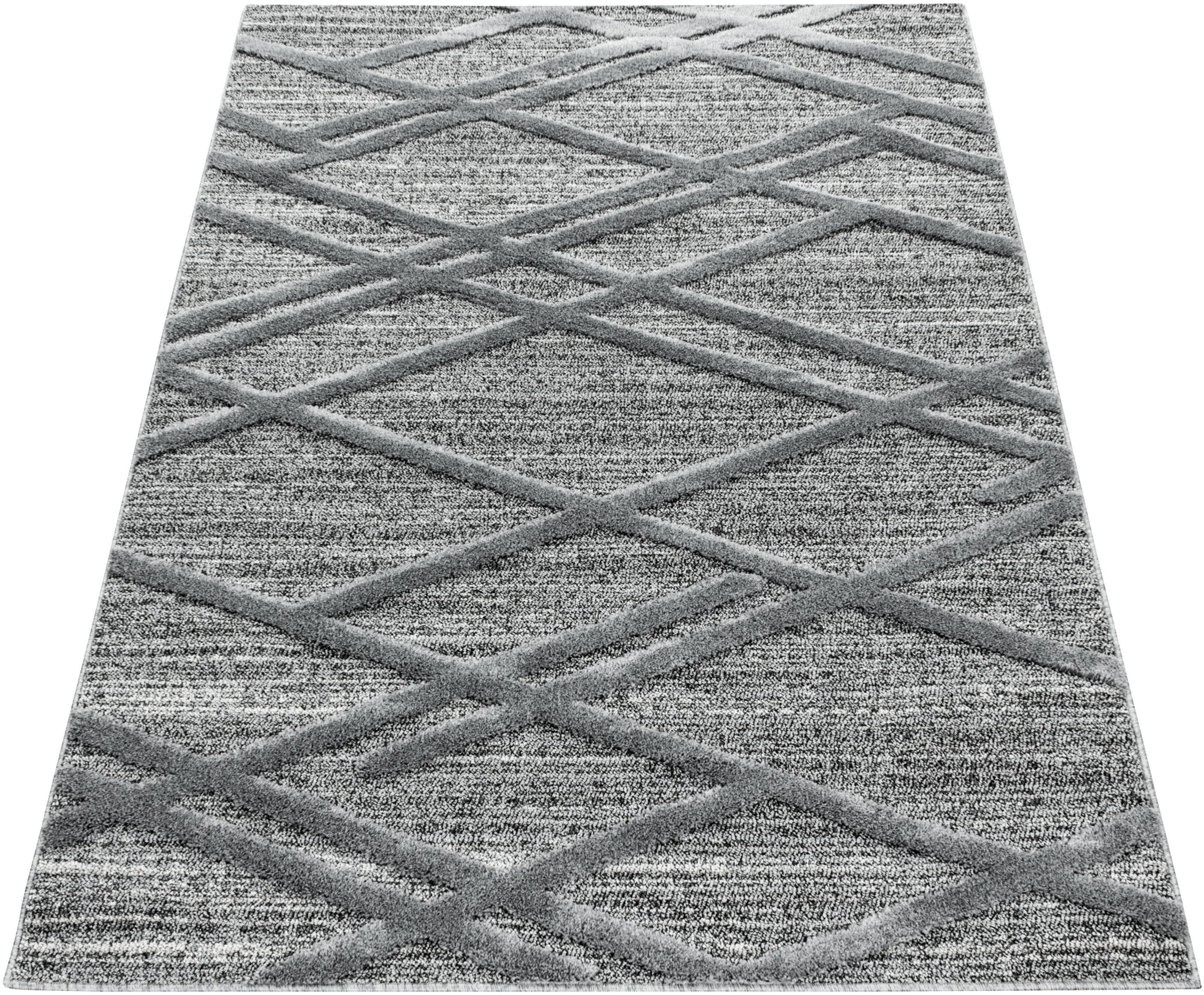 Ayyildiz Teppiche Teppich »PISA 4707«, rechteckig, 20 mm Höhe, Läufer, rund günstig online kaufen