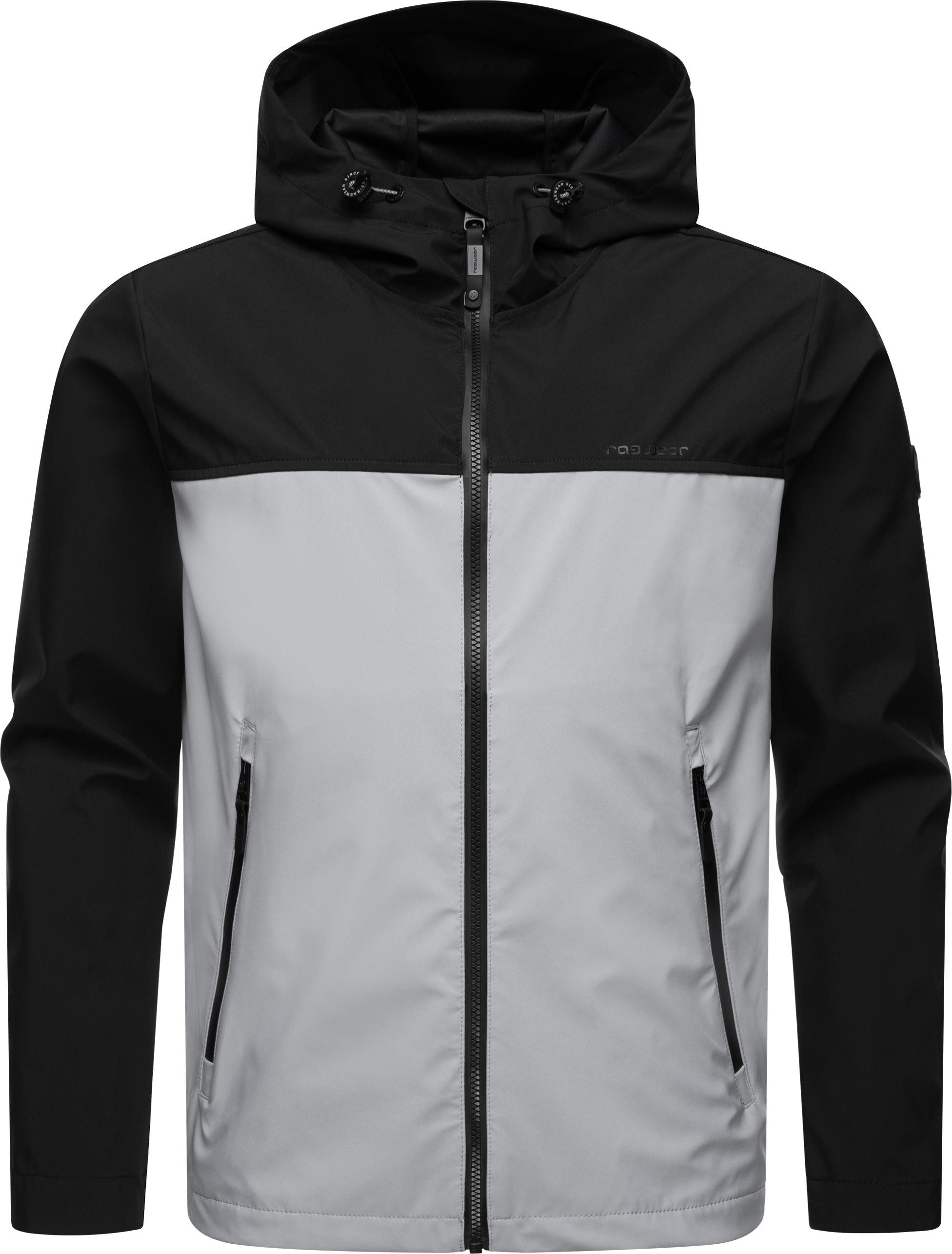 Ragwear Softshelljacke "Shellwie Block", mit Kapuze, wasserdichte Herren Üb günstig online kaufen
