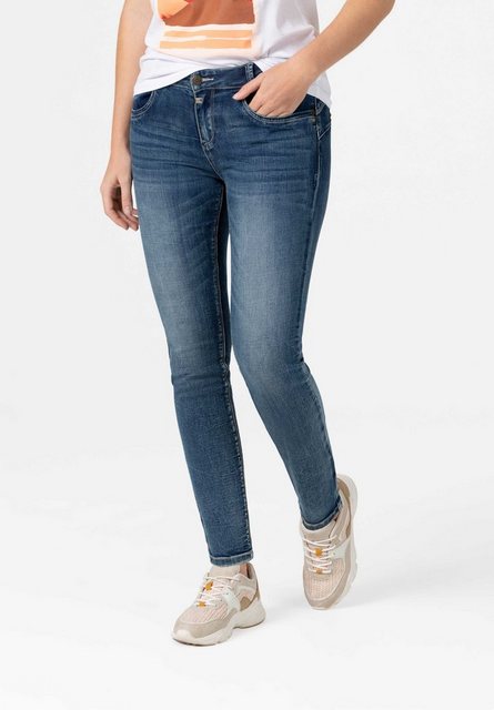 TIMEZONE Skinny-fit-Jeans Skinny Jeans Hose Denim Pants Mid Waist THIGHT SA günstig online kaufen