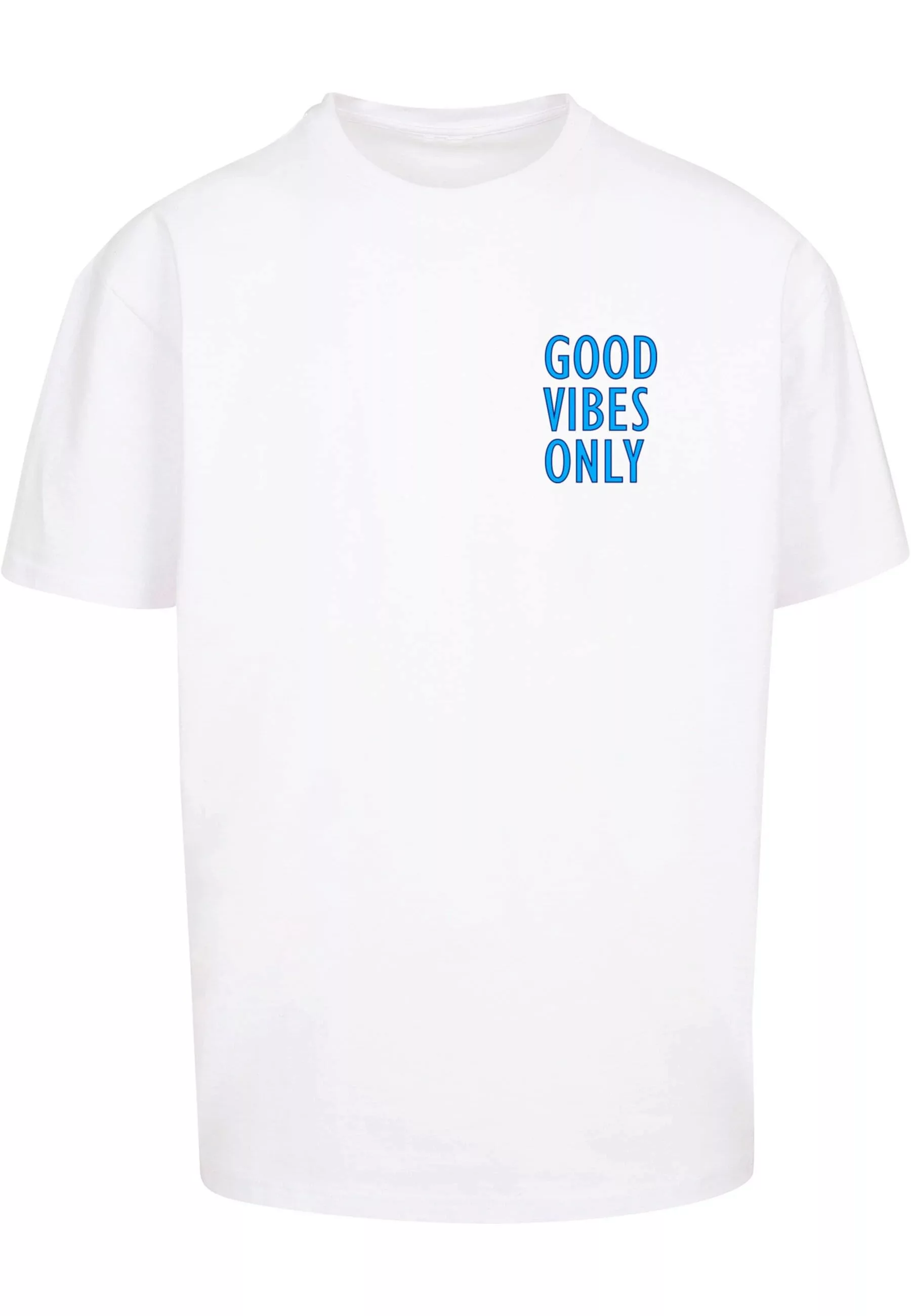 Merchcode T-Shirt "Merchcode Herren Good Vibes Only Heavy Oversized Tee" günstig online kaufen