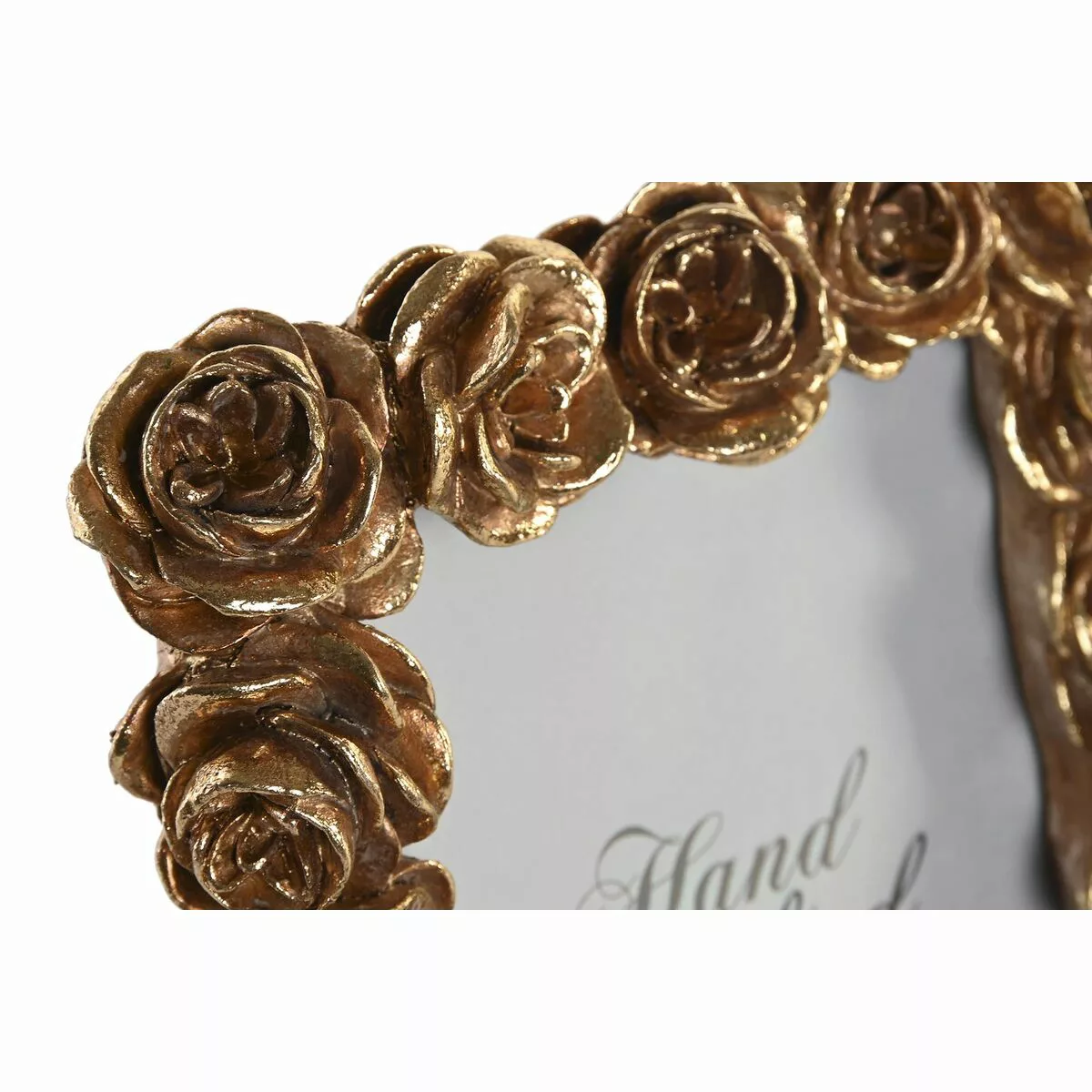 Fotorahmen Dkd Home Decor Golden Harz Rosen Romantisch (15,5 X 3,2 X 20,3 C günstig online kaufen