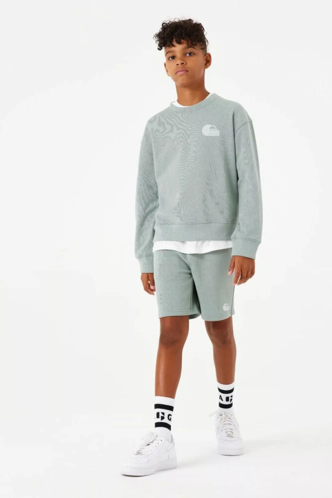 Garcia Sweater Salbeigrüner Sweater – Lässiger günstig online kaufen