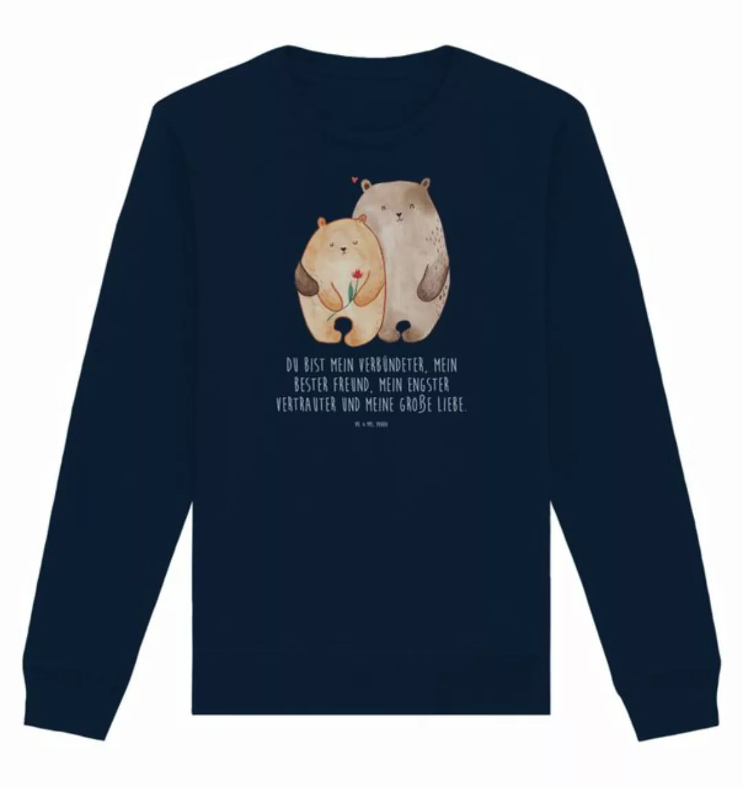 Mr. & Mrs. Panda Longpullover Bären Liebe Größe M - French Navy - Geschenk, günstig online kaufen