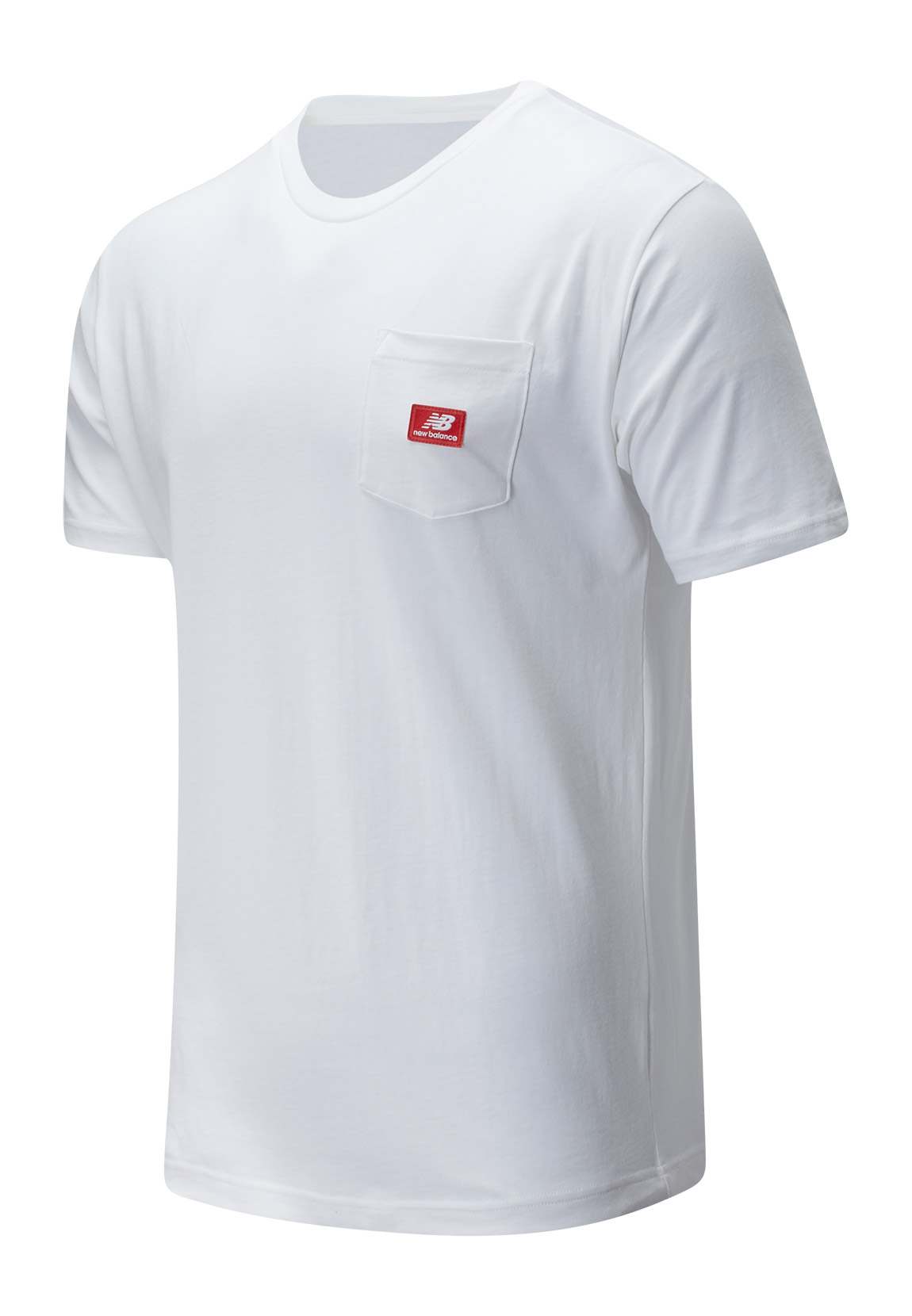 New Balance Athletics Pocket Kurzarm T-shirt XL White günstig online kaufen