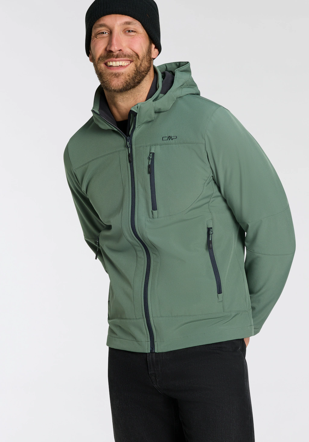 CMP Softshelljacke, (1 St.), mit Kapuze, Wasserabweisend & Winddicht & Atmu günstig online kaufen
