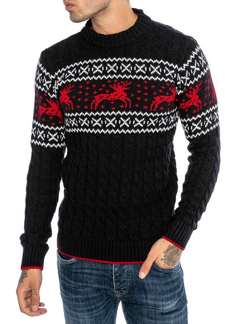 RedBridge Strickpullover mit winterlichem Norwegermuster – Stilvoll und war günstig online kaufen