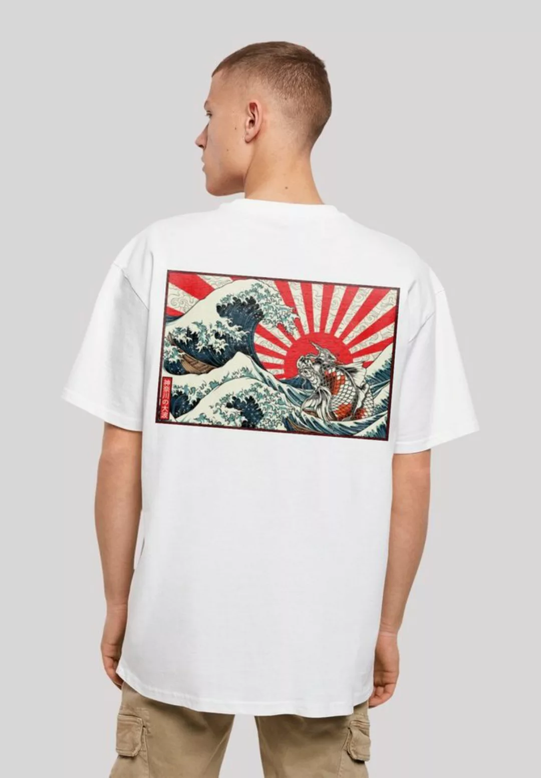 F4NT4STIC T-Shirt "Kanagawa Welle Japan", Print günstig online kaufen