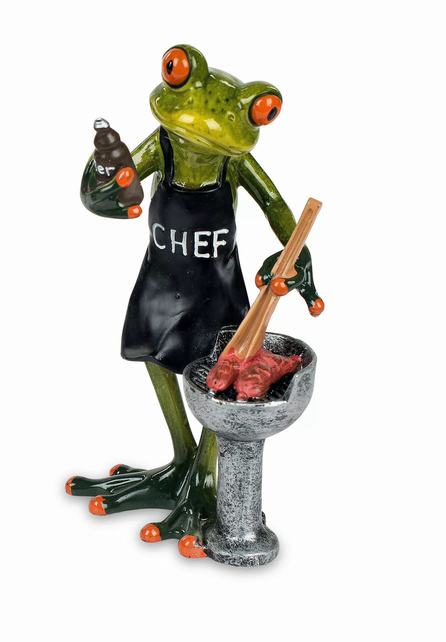 formano Dekofigur Frosch beim Grillen mit günstig online kaufen