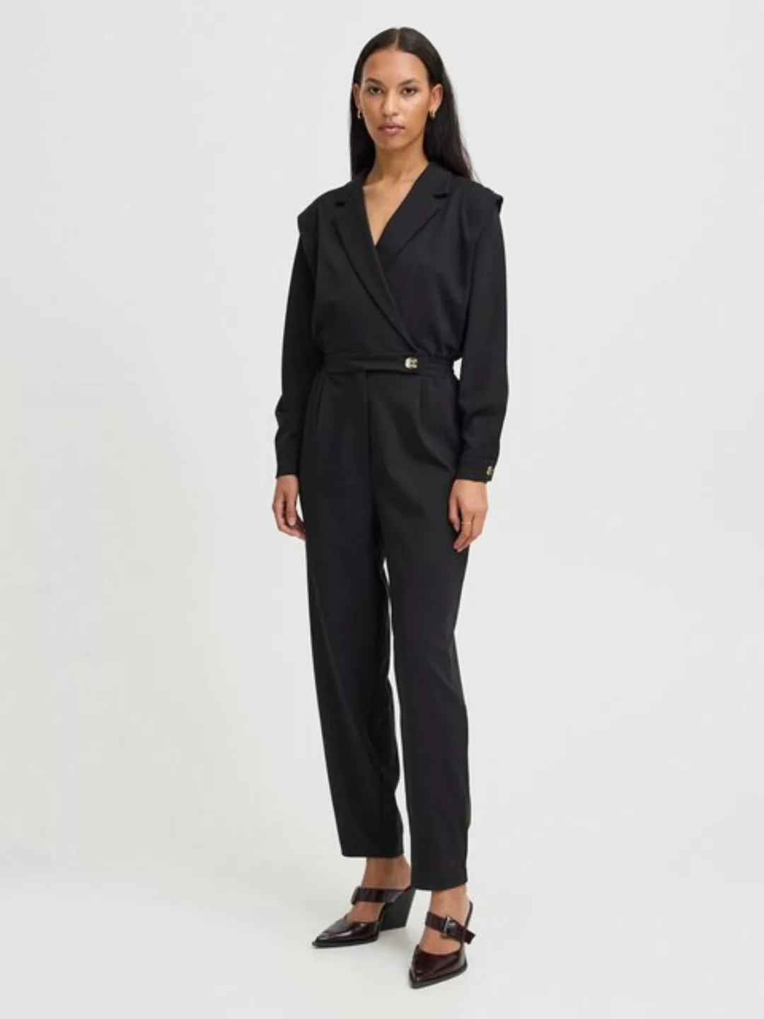 Ichi Jumpsuit SIMONSE (1-tlg) Drapiert/gerafft günstig online kaufen