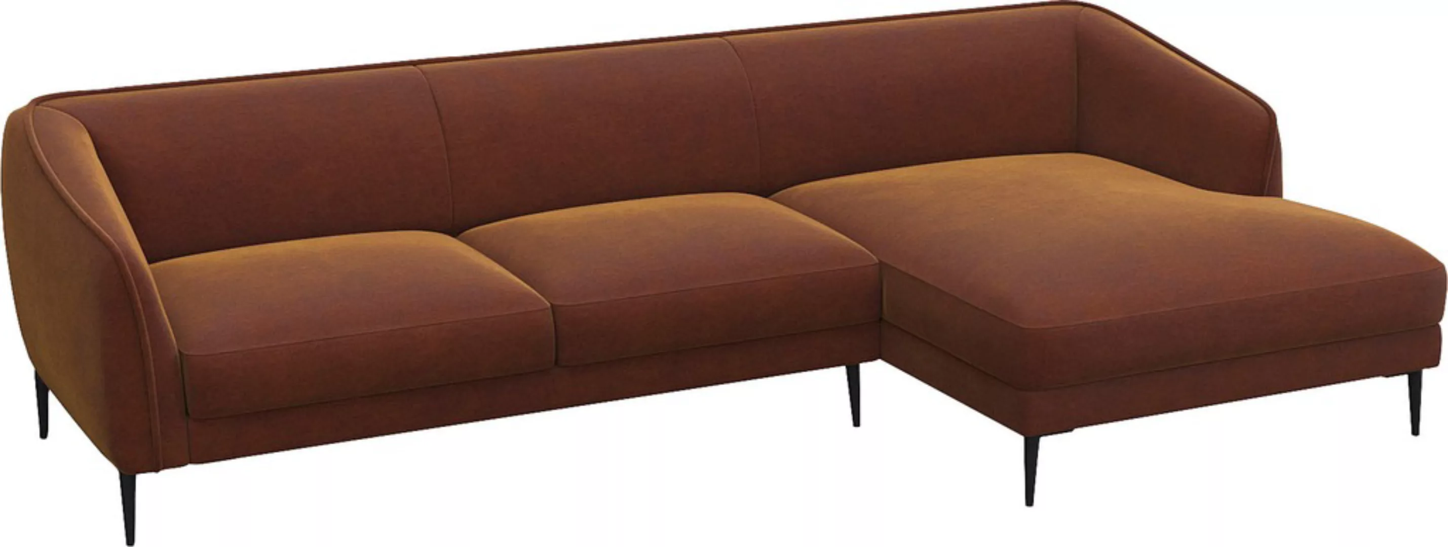 FLEXLUX Ecksofa »Belle Designsofa, L-Form, B/T 288/149 cm«, Skandinavisches günstig online kaufen