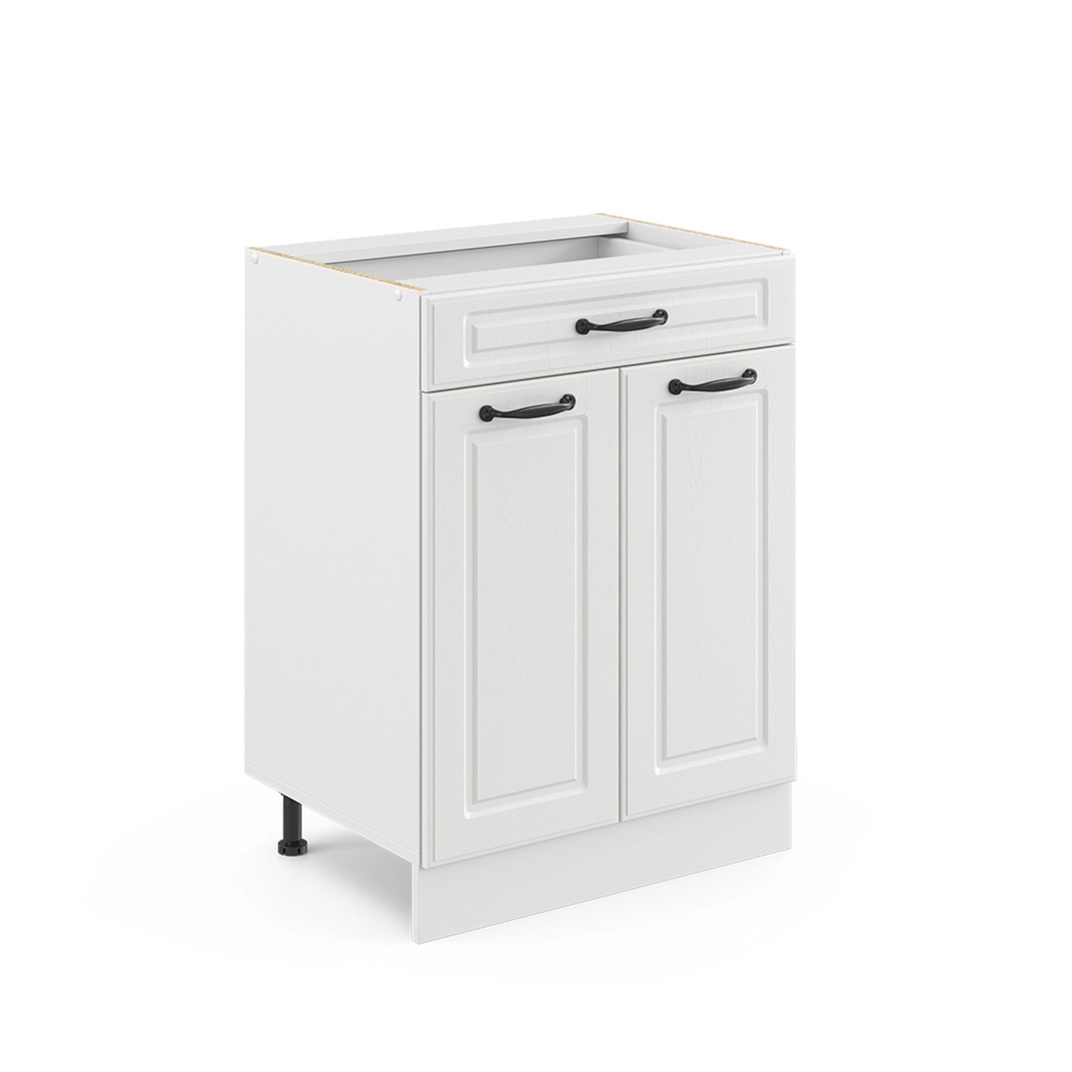 Vicco Unterschrank R-Line, Weiß Landhaus/Weiß, 60 günstig online kaufen