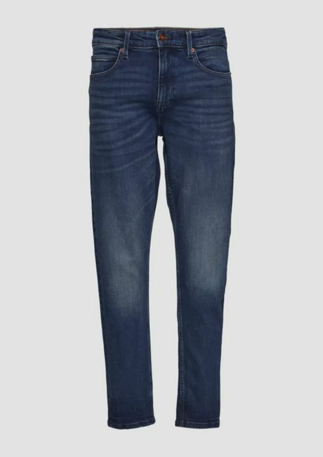 QS Stoffhose Jeans Shawn / Regular Fit / Mid Rise / Tapered Leg günstig online kaufen