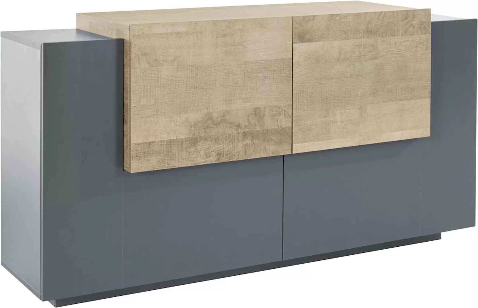 INOSIGN Sideboard "Coro, Kommode, Schrank, Kredenz, grifflos mit Einlegeböd günstig online kaufen