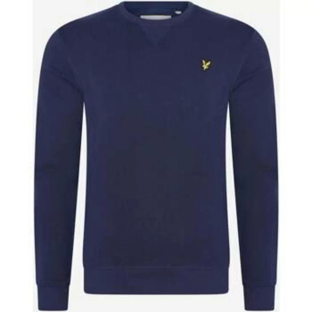 Lyle & Scott  Pullover Sweatshirt mit Rundhalsausschnitt - marineblau günstig online kaufen