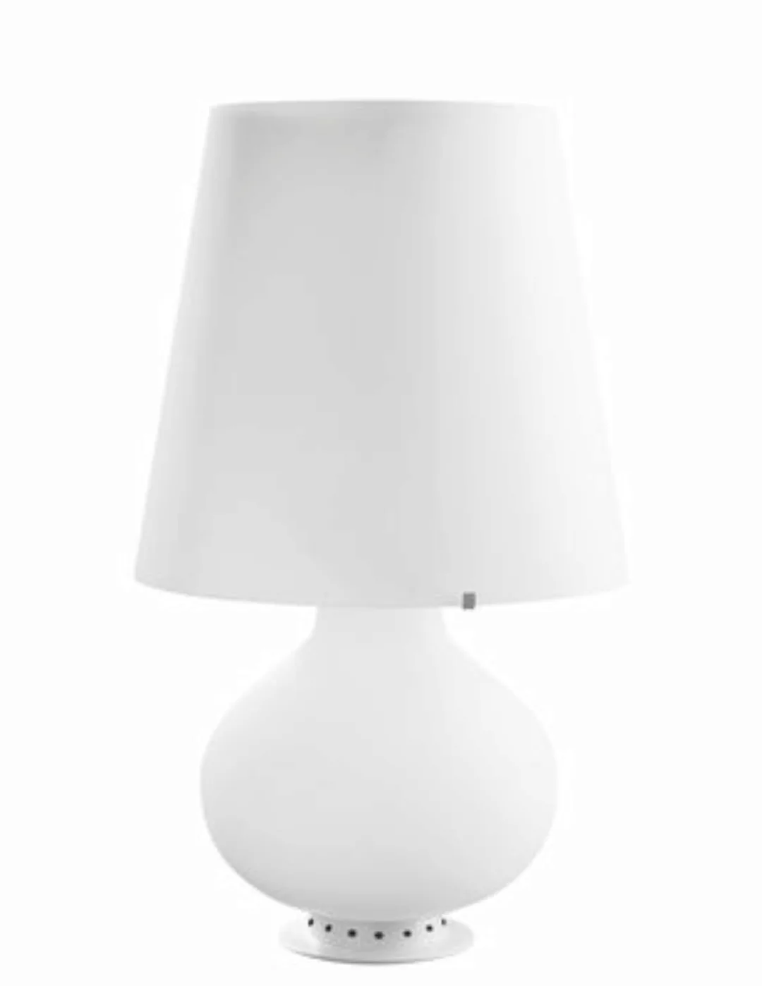 Tischleuchte Fontana Medium LED glas weiß / LED - H 53 cm - Fontana Arte - günstig online kaufen