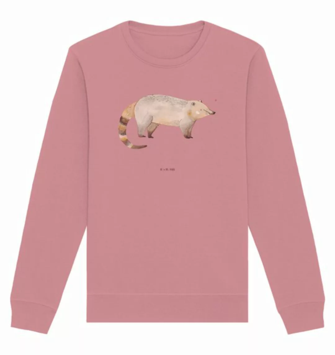 Mr. & Mrs. Panda Longpullover Größe XS Nasenbär - Canyon Pink - Geschenk, P günstig online kaufen