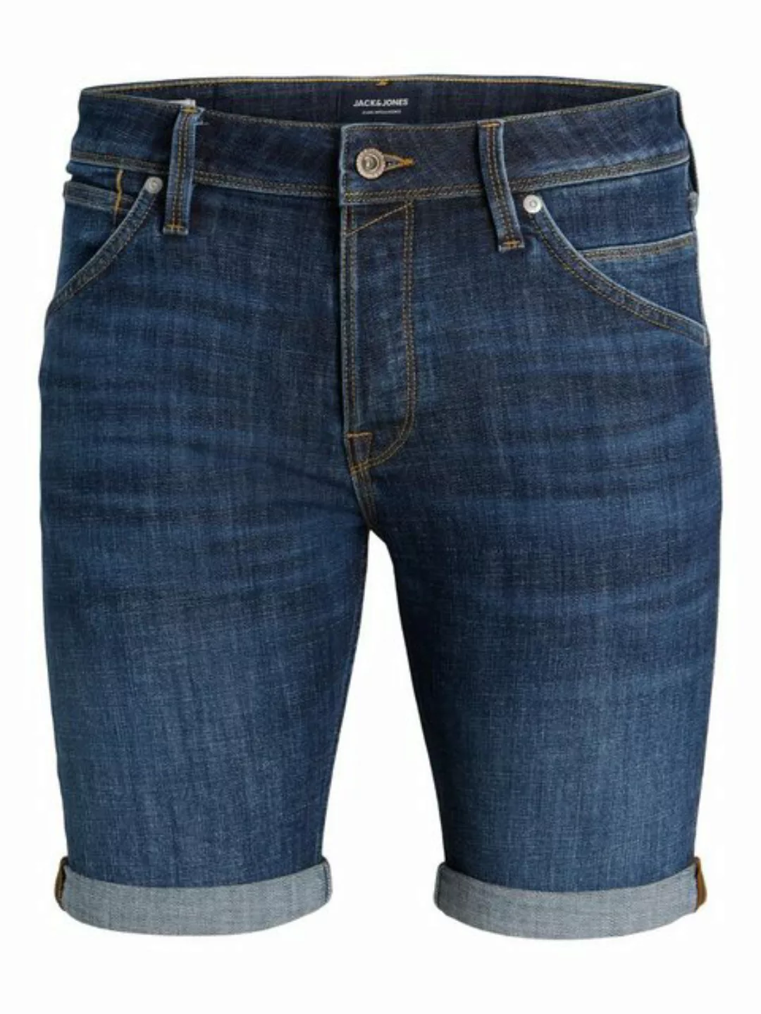 Jack & Jones Herren Jeans Short JJIRICK JJFOX GE 238 - Relgular Fit - Pluss günstig online kaufen