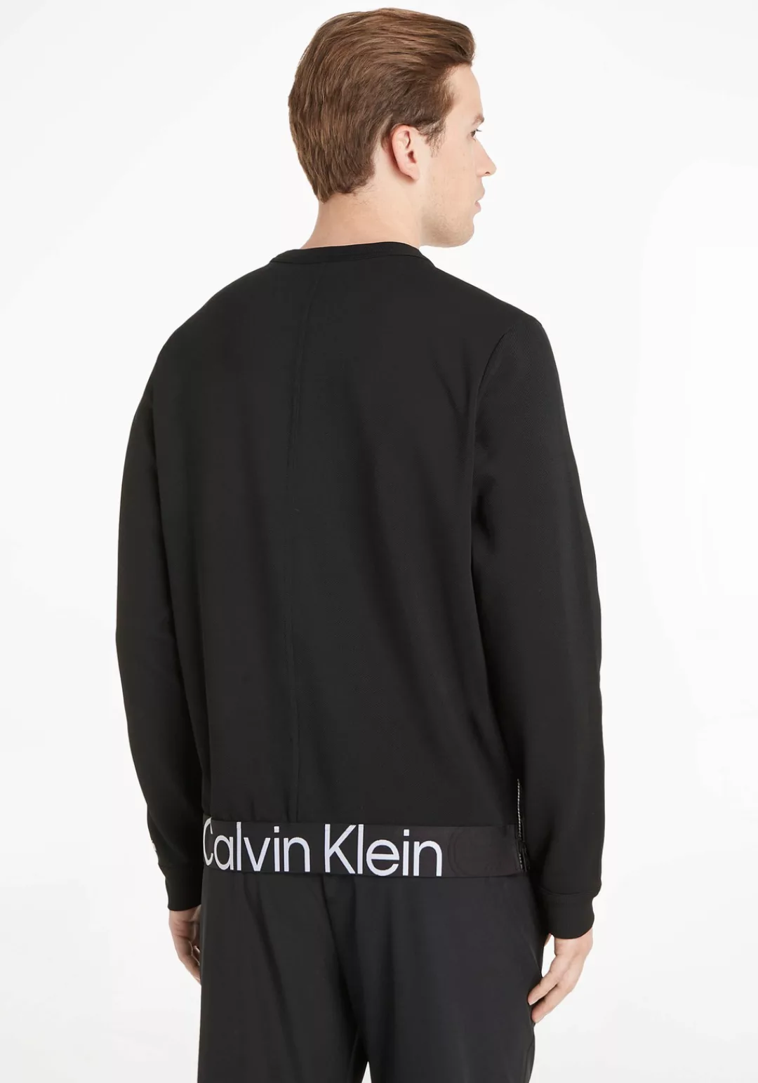 Calvin Klein Sport Sweatshirt mit Rundhalsauschnitt günstig online kaufen