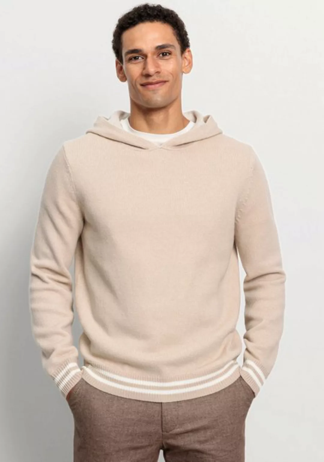 OLYMP Kapuzenpullover OLYMP Strick Casual günstig online kaufen