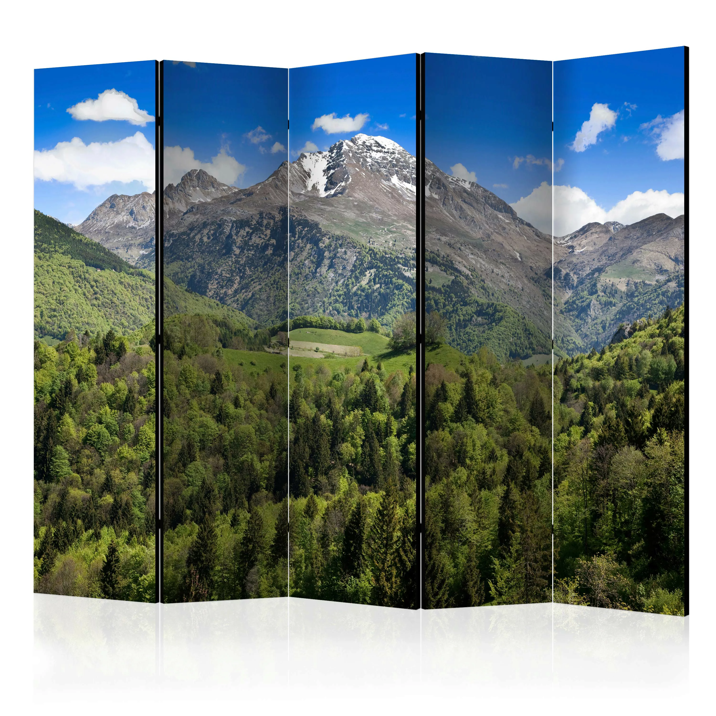 5-teiliges Paravent - Holiday In The Mountains Ii [room Dividers] günstig online kaufen
