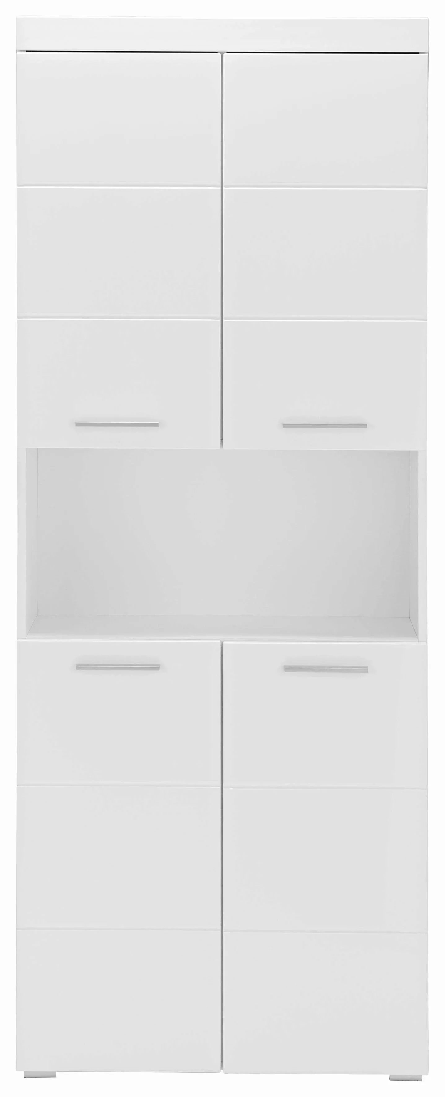 Hochschrank breit  Amanda - weiß - 73 cm - 190 cm - 31 cm - Sconto günstig online kaufen