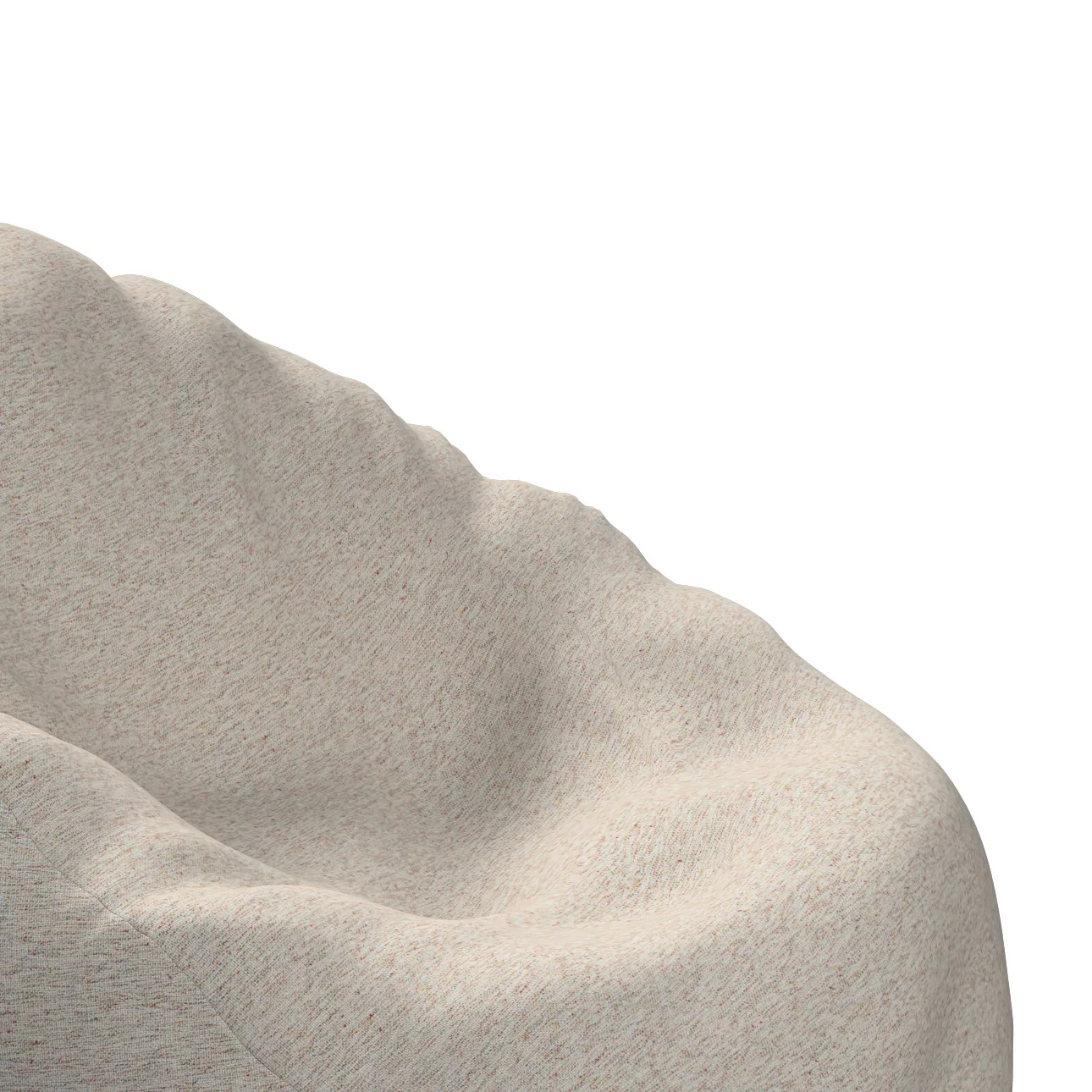 Bezug für Sitzsack, grau-beige, Bezug für Sitzsack Ø60 x 105 cm, Madrid (16 günstig online kaufen