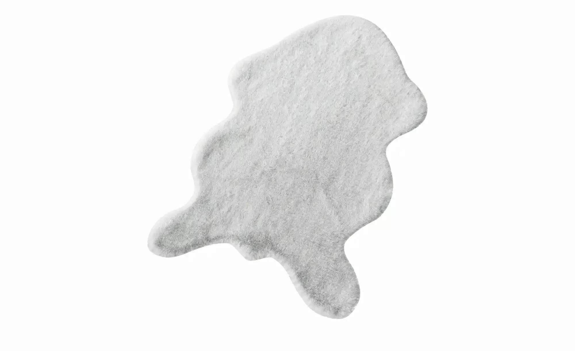 como Kunstfell Tierfellform Bunny Soft 60 x 90 ¦ grau ¦ Synthetische Fasern günstig online kaufen