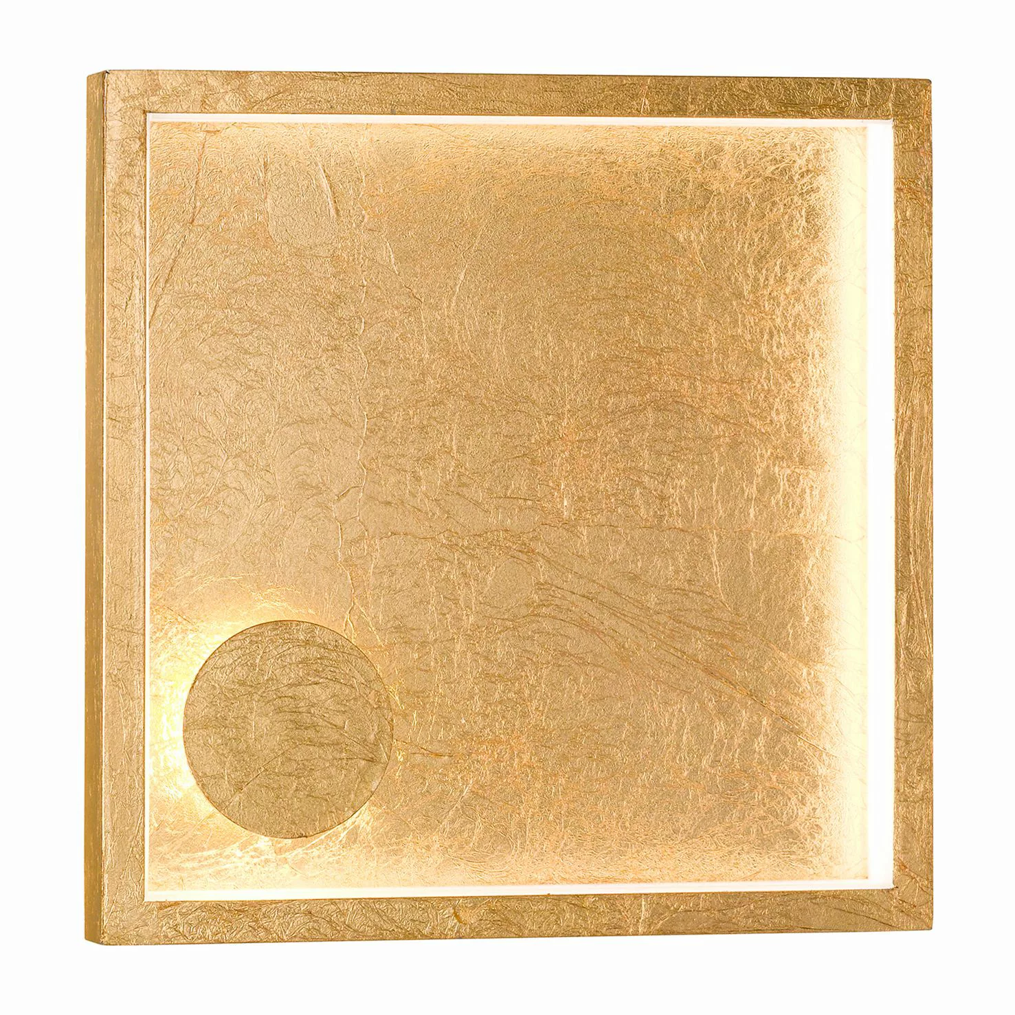 home24 Wofi LED-Wandleuchte Letizia Modern Gold Eisen 2-flammig 21x6x21 cm günstig online kaufen