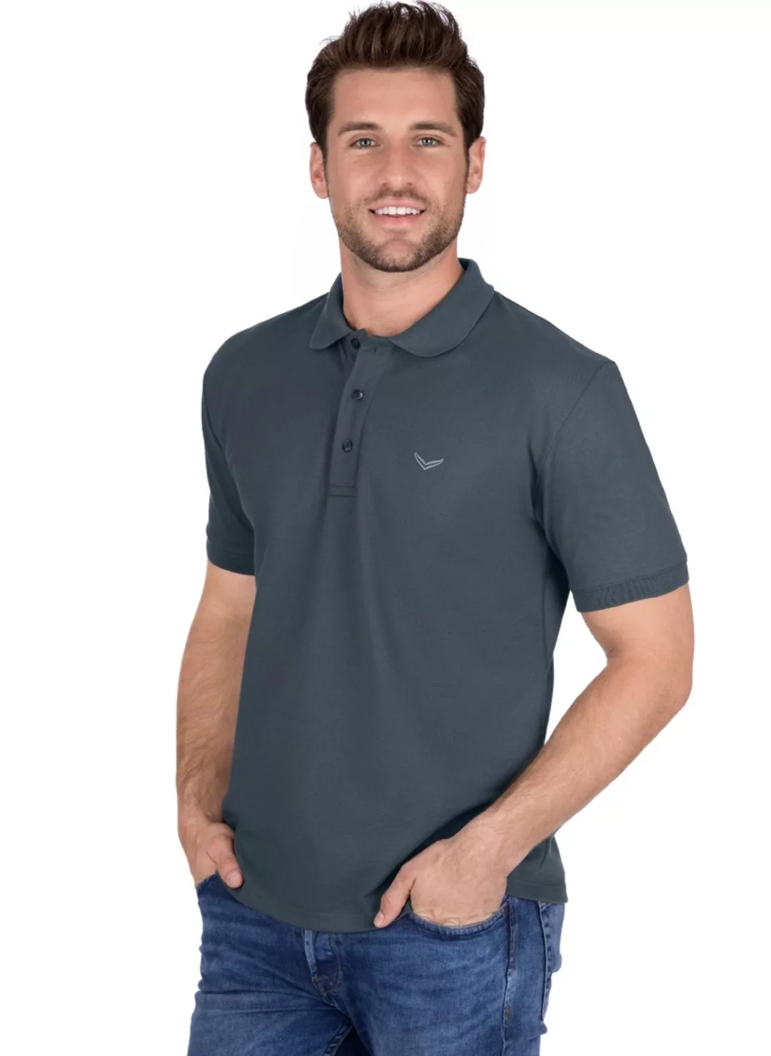 Trigema Poloshirt "TRIGEMA Poloshirt in Piqué-Qualität", (1 tlg.) günstig online kaufen