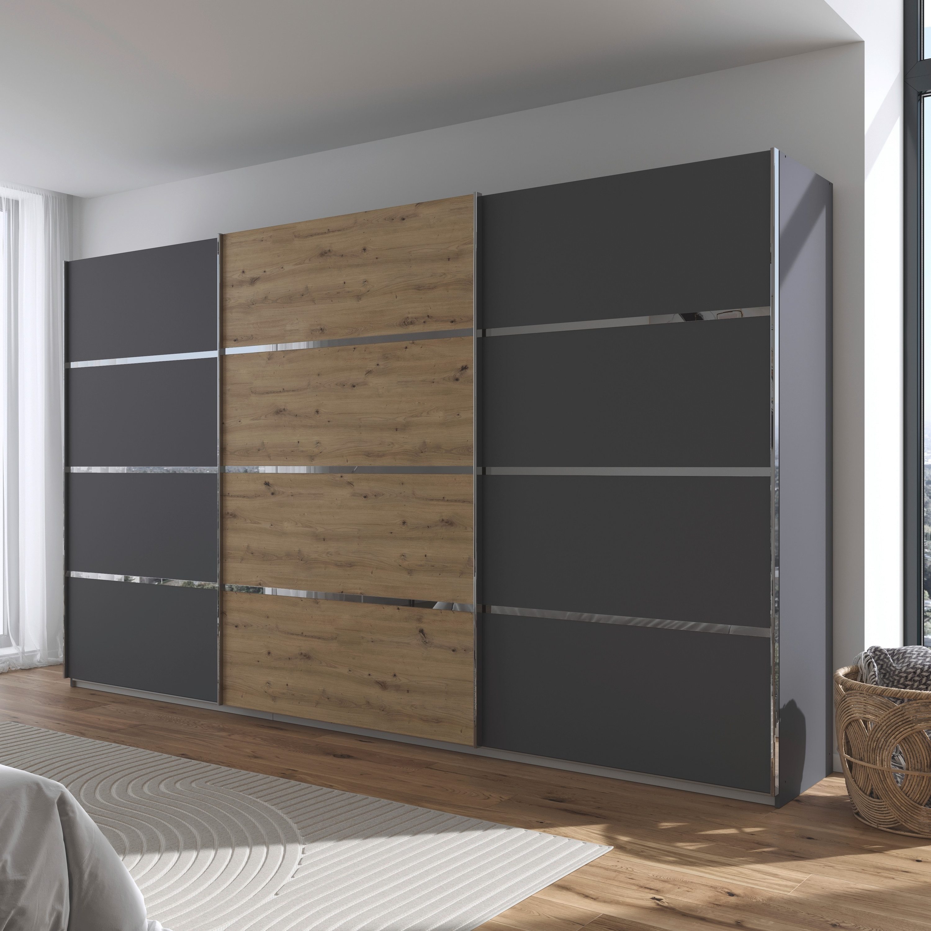 rauch Kleiderschrank "Schwebetürenschrank Garderobe Schrank TOP ANGEBOT Avo günstig online kaufen