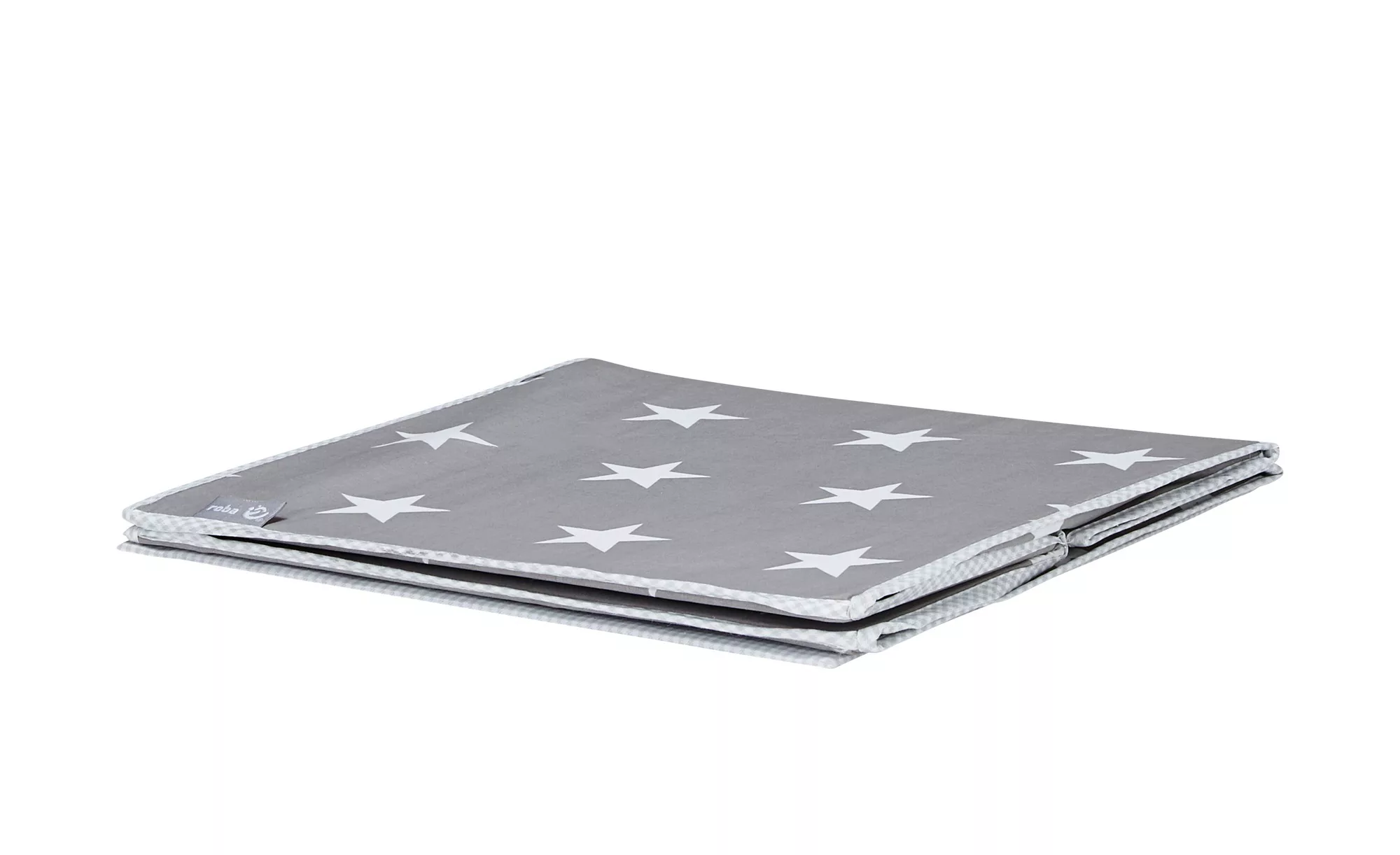 Roba Aufbewahrungsbox   Little Stars - grau - Stoffbezug: 65% Polyester, 35 günstig online kaufen