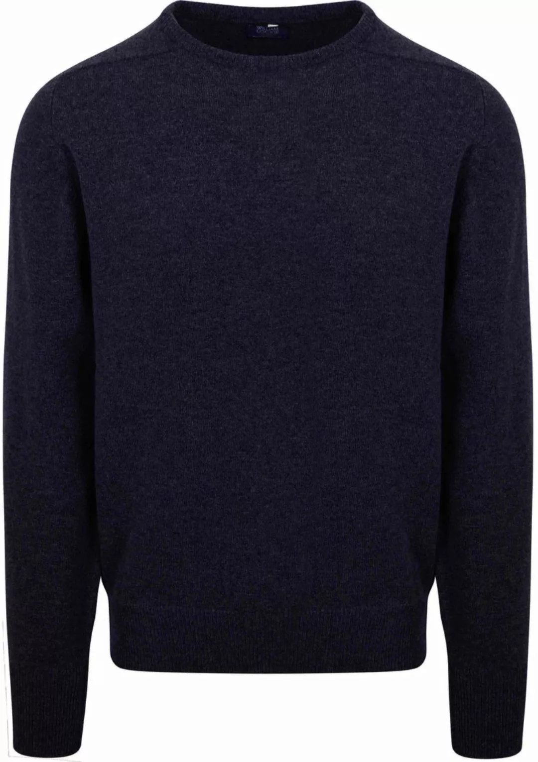 William Lockie O-Auschnitt Pullover Midnight Navy - Größe M günstig online kaufen