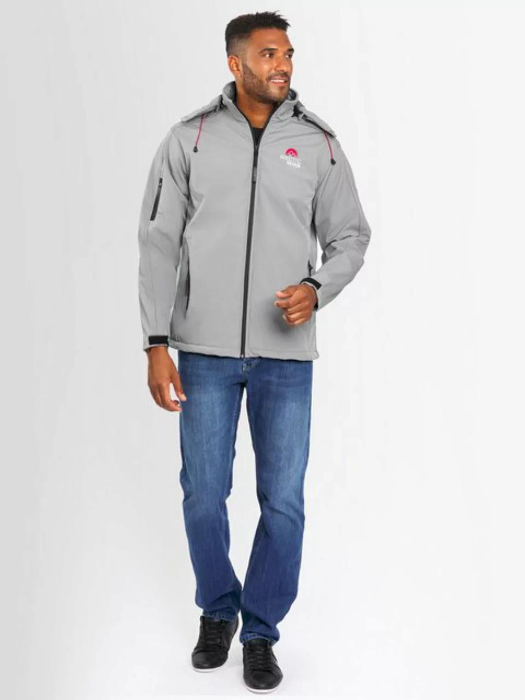 Arctic Seven Softshelljacke "ASAdventuraa", sportliche Outdoorjacke mit abn günstig online kaufen