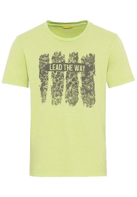 camel active T-Shirt Kurzarm T-Shirt aus Organic Cotton günstig online kaufen