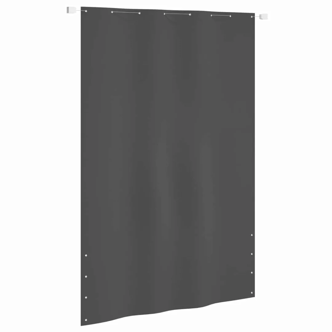 Vidaxl Balkon-sichtschutz Anthrazit 160x240 Cm Oxford-gewebe günstig online kaufen