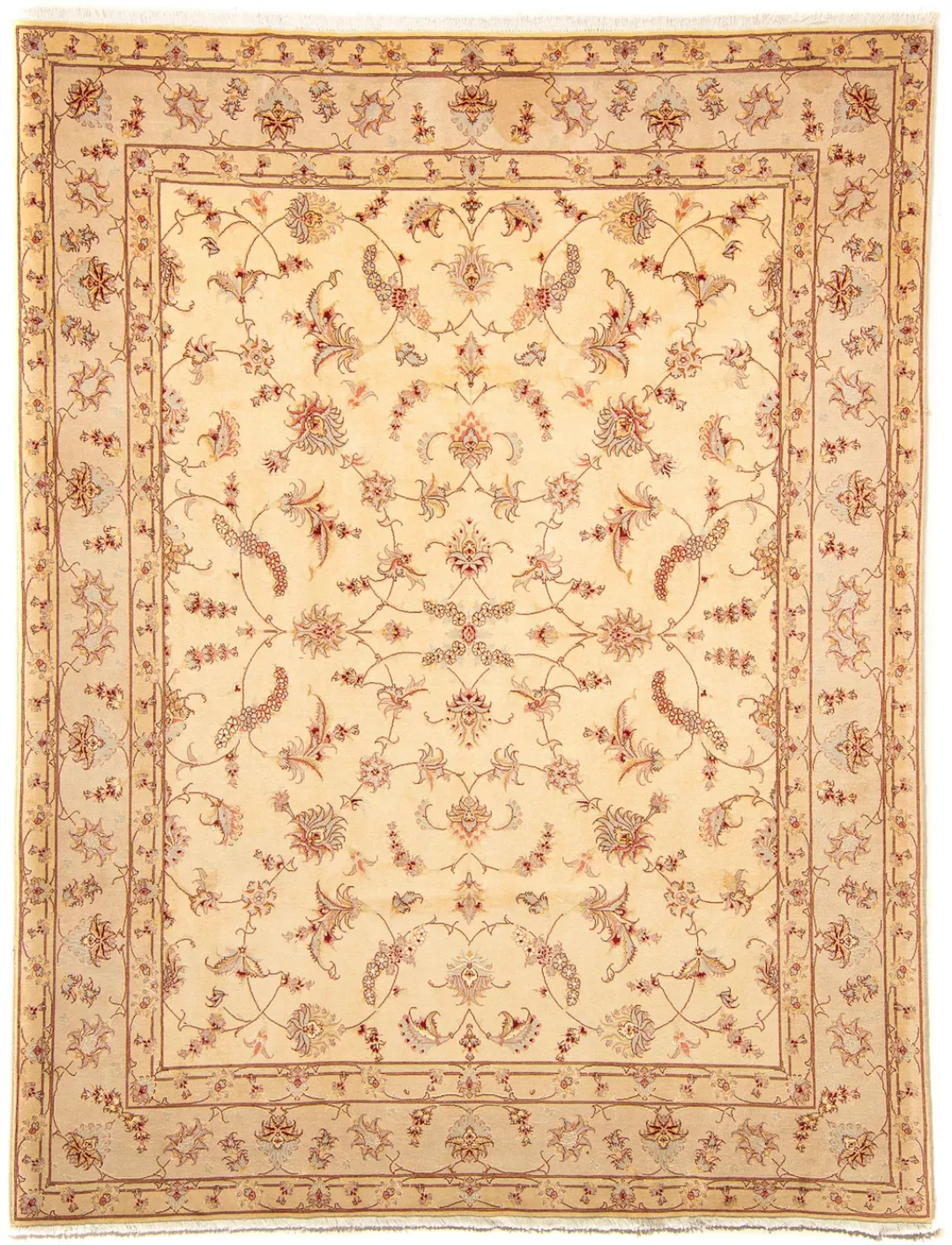 morgenland Orientteppich »Perser - Täbriz - Royal - 256 x 200 cm - beige«, günstig online kaufen