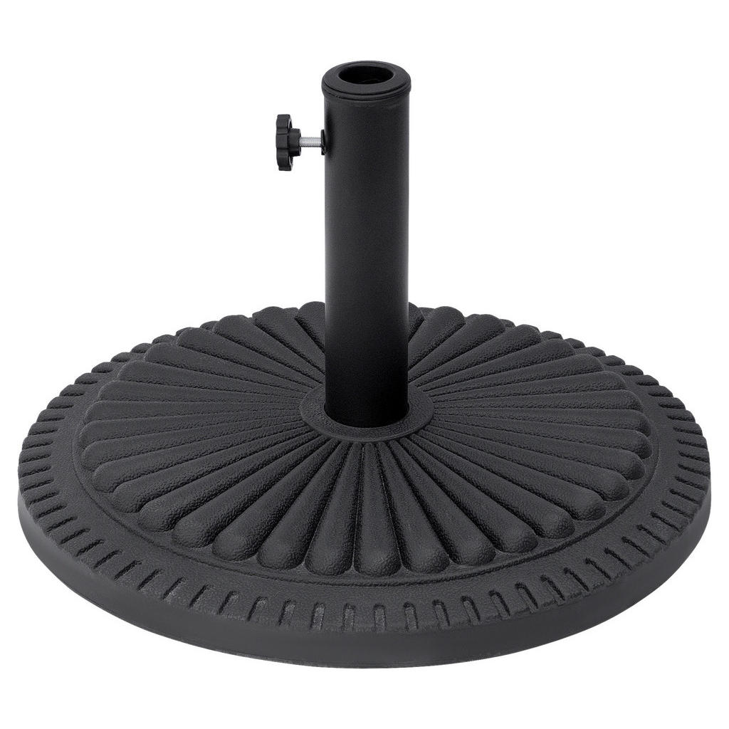 Outsunny Sonnenschirmständer schwarz Polyethylen H/D: ca. 32x49 cm günstig online kaufen