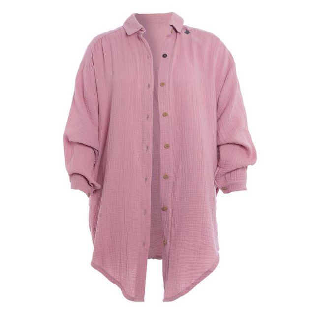 Knit Factory Klassische Bluse Yuki Bluse Lila 36/44 (1-tlg) Bluse Blusenkle günstig online kaufen