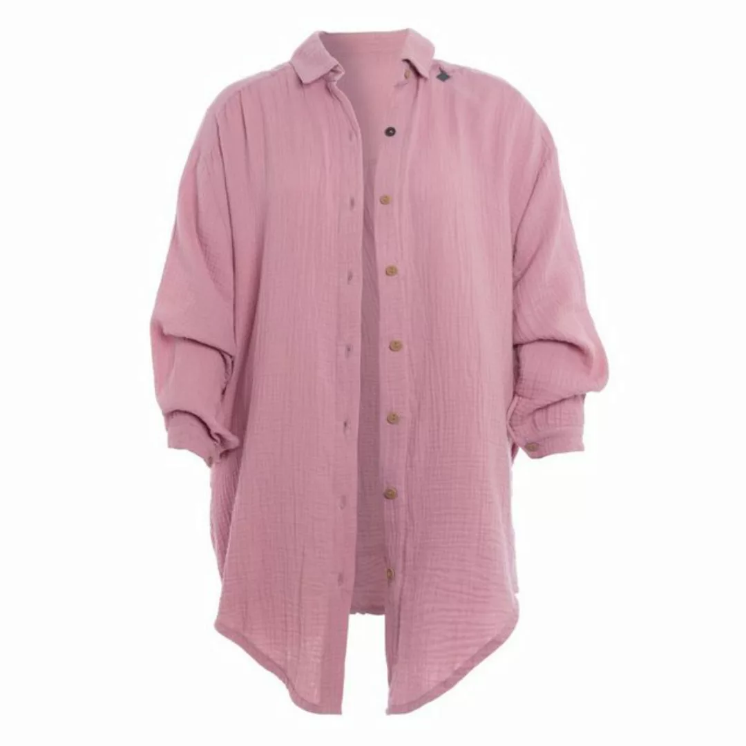 Knit Factory Klassische Bluse Yuki Bluse Lila 36/44 (1-tlg) Bluse Blusenkle günstig online kaufen