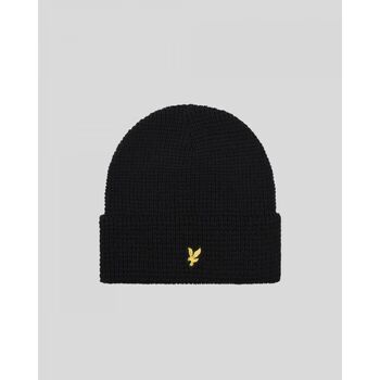 Lyle & Scott  Hut HE2105A WAFFLE BEANIE-Z86. BLACK günstig online kaufen